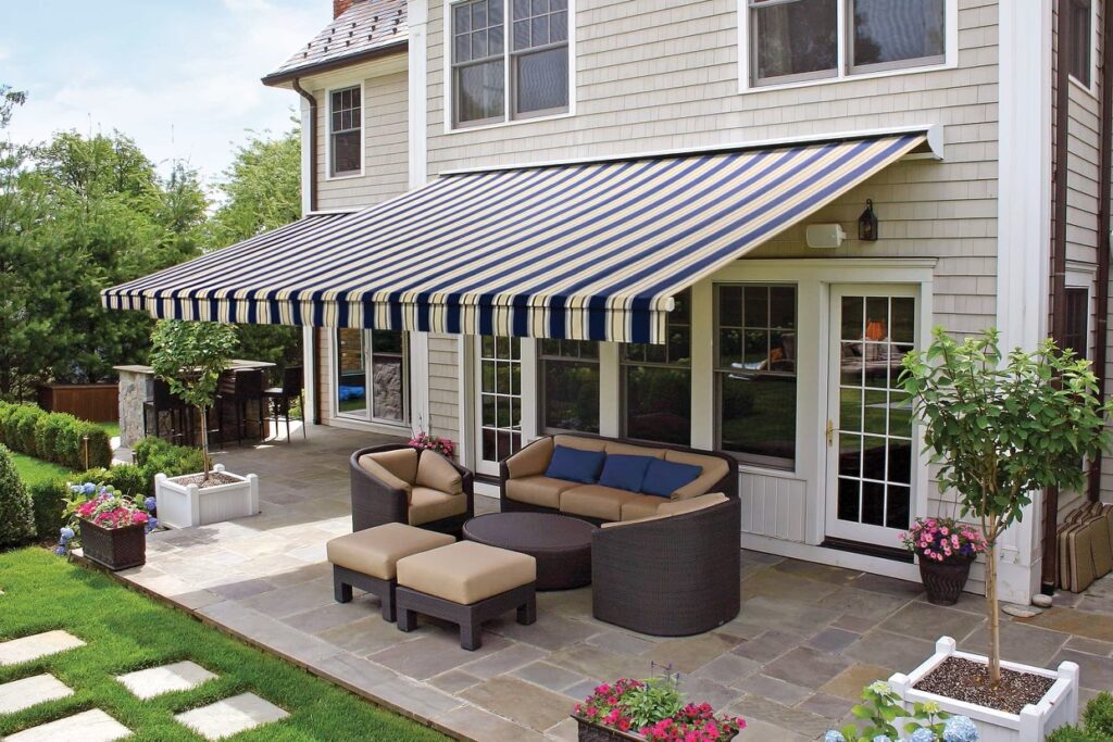 A Wendel Home Center Awning Installation